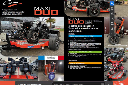 Cochet Motorradanhänger